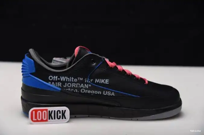 Rep TBK SP Retro Low Black Blue DJ4375-004 Jordan Off-White 2 0520